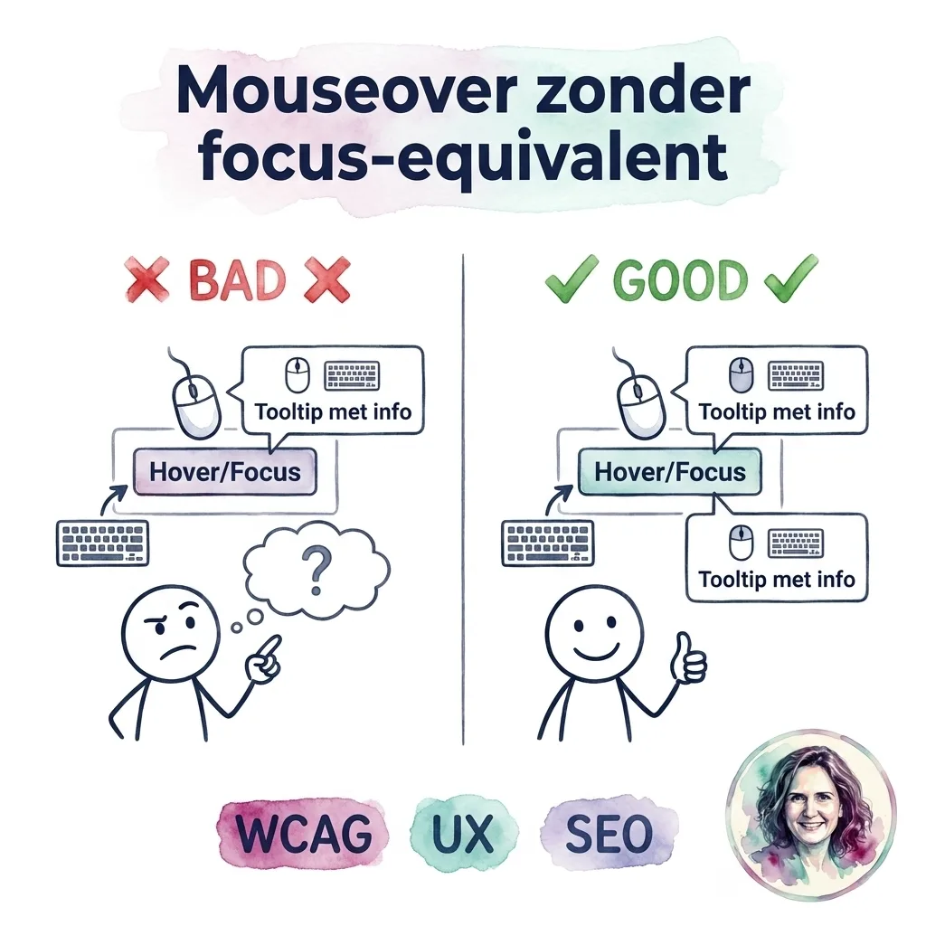 Mouseover zonder focus-equivalent