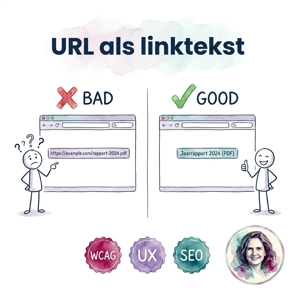 URL als linktekst