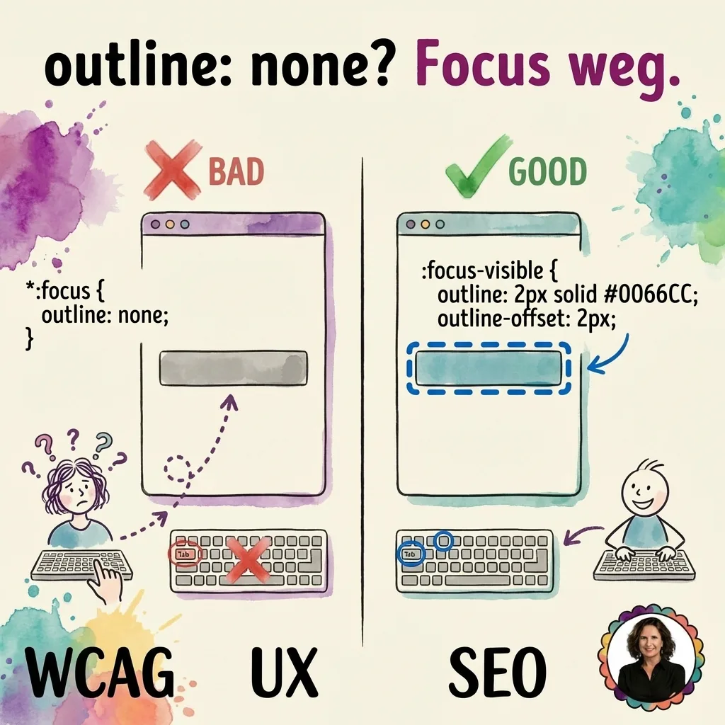 outline: none — de meest destructieve regel in CSS
