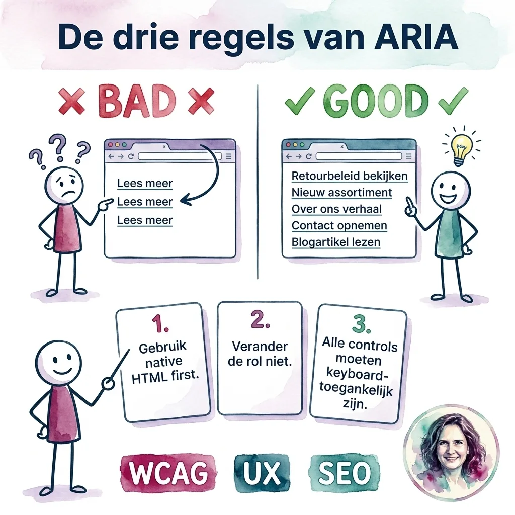De drie regels van ARIA